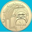 Монета Австралия 1 доллар 2021 год. Алфавит. L