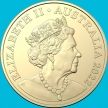 Монета Австралия 1 доллар 2021 год. Алфавит.О