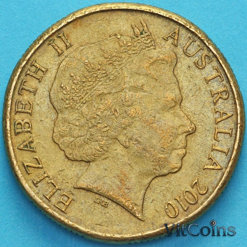 Монета Австралия 1 доллар 2010 год. 100 лет женской организации скаутов. Монета Австралия 1 доллар 2010 год. 100 лет женской организации скаутов.