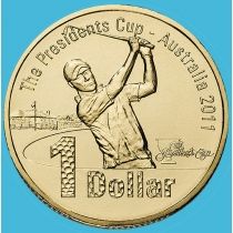 Австралия 1 доллар 2011 год. Гольф. Президентский Кубок