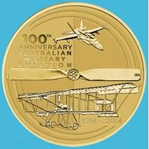 Австралия 1 доллар 2014 год. 100 лет Австралийской военной авиации