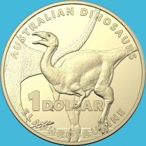 Австралия 1 доллар 2022 год. Элафрозаврин. BU