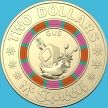 Монета Австралия 2 доллара 2019 год. Гас