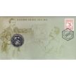 Монета Австралия 50 центов 2013 год. 100 лет маркам Содружества. Блистер