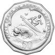 Монета Австралия 50 центов 2013 год. Серфинг. Блистер