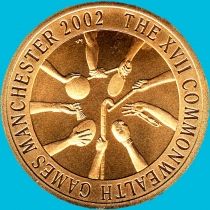 Австралия 5 долларов 2002 год. XVII Игры Содружества. №1