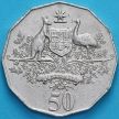 Монета Австралия 50 центов 2001 год. 100 лет Федерации. Австралия. VF