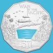 Монета Австралия 50 центов 2015 год. Тихоокеанская война