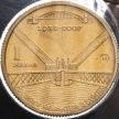 Монета Австралия 1 доллар 2007 год. Мост Харбор-Бридж. М
