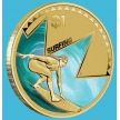 Монета Австралия 1 доллар 2013 год. Сёрфинг