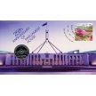 Монета Австралия 20 центов 2013 год. 25 лет Зданию парламента. Буклет