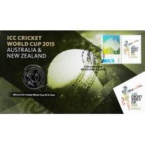 Австралия 20 центов 2015 год. Кубок мира по крикету. Блистер