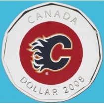 Канада 1 доллар 2008 год. Калгари Флэймз