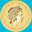 Монета Австралия 1 доллар 2010 год. Гражданство