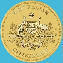 Австралия 1 доллар 2010 год. Гражданство