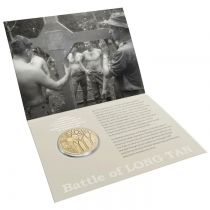 Австралия 5 долларов 2016 год. Битва при Лонг-Тане. Буклет