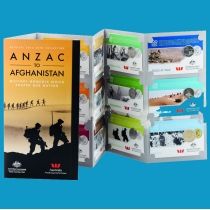Австралия альбом для 14 монет 2016 год. Афганистан.