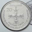 Монета Австралии 20 центов 2017 год. Военный крест.