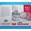 Монета Австралии 20 центов 2015 год. Австралийский Королевский флот.