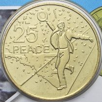 Австралия 25 центов 2016 год. Мир.