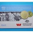 Монета Австралии 25 центов 2016 год. Мир.