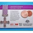 Монета Австралии 25 центов 2017 год. Крест за летные заслуги.