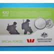 Монета Австралии 20 центов 2016 год. Силы специального назначения.