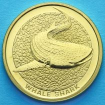 Австралия 1 доллар 2008 год. Полосатая акула.