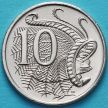 Монета Австралия 10 центов 2004-2005 год.