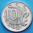 Монета Австралии 10 центов 2016 год.