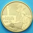 Монета Австралии 1 доллар 2012 год. День АНЗАК. Медсёстры.