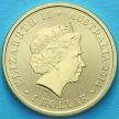Монета Австралия 1 доллар 2014 год. Кузнечик Лейххардта. Блистер