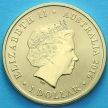 Монета Австралии 1 доллар 2016 год. Юбилейная монета. Бабочка Ричмонда.