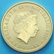 Монета Австралии 1 доллар 2017 год. Юбилейная монета. 100 лет писателю Генри Лоусону.