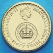 Монета Австралия 2 доллара 2016 год. 50 лет со дня перехода на десятичную систему