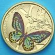 Монета Австралии 1 доллар 2016 год. Юбилейная монета. Бабочка Ричмонда.