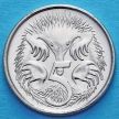 Монета Австралии 5 центов 2016 год. Ехидна