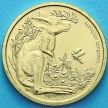 Монета Австралия 1 доллар 2011 год. Кенгуру. Блистер