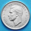 Монета Австралии 6 пенсов 1943 год. Георг VI Серебро.