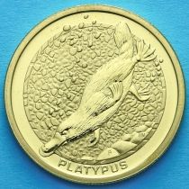 Австралия 1 доллар 2008 год. Утконос.