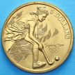 Монета Австралии 5 долларов 2000 год. Женский хоккей на траве.