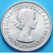 Монета Австралии 1 флорин 1962 год. Серебро
