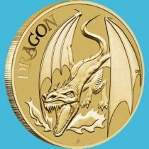 Австралия 1 доллар 2011 год. Дракон