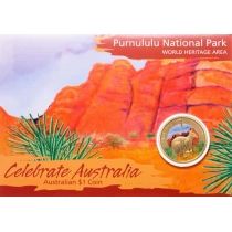 Австралия 1 доллар 2011 год. Национальный парк Пурнулулу. Блистер