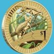 Монета Австралия 1 доллар 2012 год. Жук-носорог