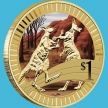 Монета Австралия 1 доллар 2012 год. Кенгуру