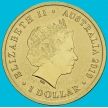 Монета Австралия 1 доллар 2010 год. Кузнечик
