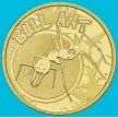 Монета Австралия 1 доллар 2010 год. Муравей-бульдог