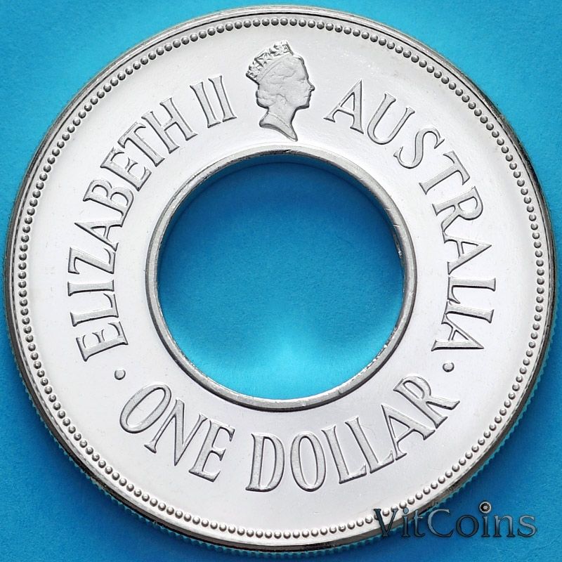 Монета Австралия 1 доллар 1988 год. Юлунггул, Радужный Змей. Пруф