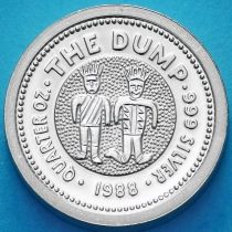 Австралия 25 центов 1988 год. The Dump. Сестры Вавалаг. Пруф